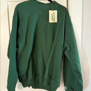 Daily Drills Mock Neck Sweatshirt